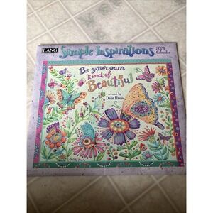 Lang Simple Inspirations 2024 Wall Calendar with Sleeve Debi Hron Be your own